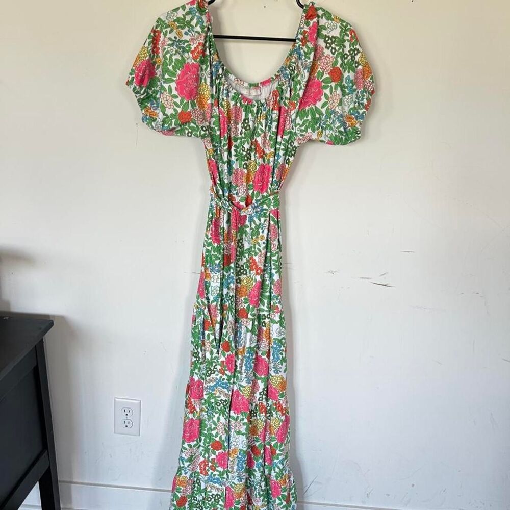 Smith & Quinn floral tie maxi dress Size Medium